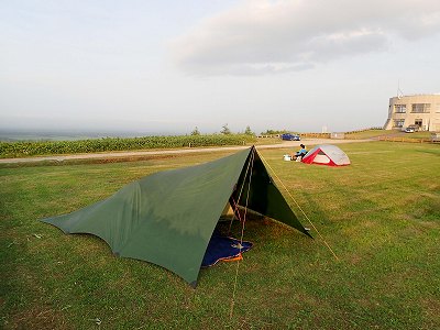 開陽台 ウシ空のキャンプ場