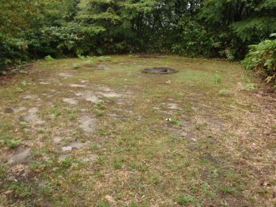 菅野ダム 中ノ島公園キャンプ用広場